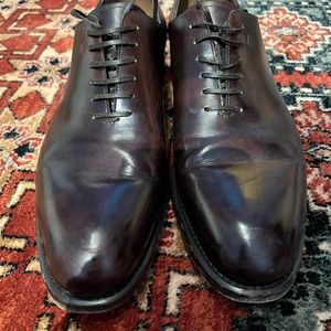 Salvatore Ferragamo Angelo Whole Cut Oxfords Tramezza - 9.5 E